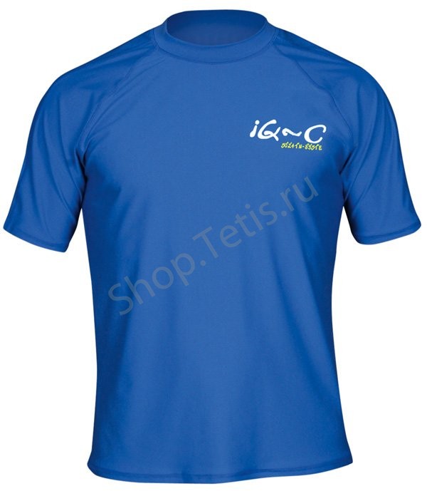 Футболка iQ UV 300+ Outdoor Plus 94, муж, синий