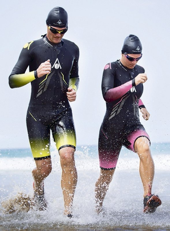 Гидрокостюм шорти Swim&Run AquaSphere, муж./жен , 1.5 мм  со съемными рукавами