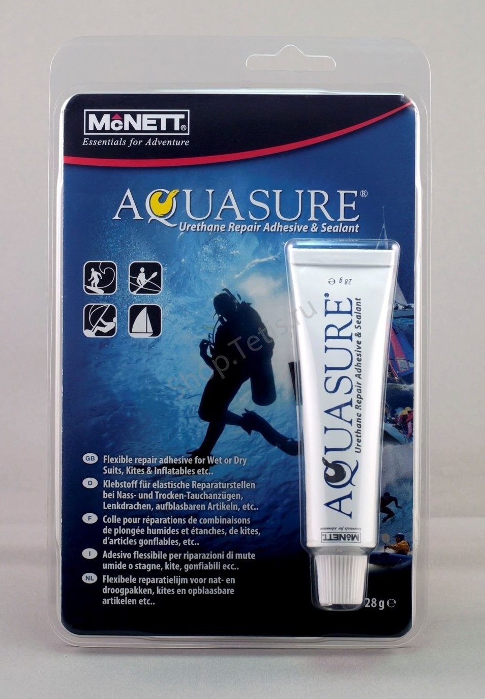 Водостойкий клей и герметик Aquasure McNett