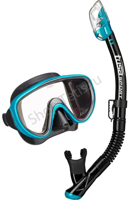 Комплект UC-1625 TUSA Sport Black Series (маска+трубка)