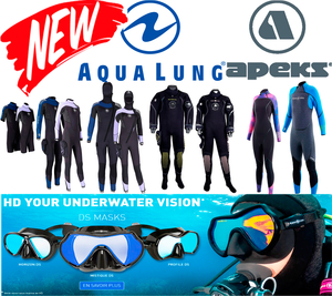 Поступление на склад новинок от Aqualung